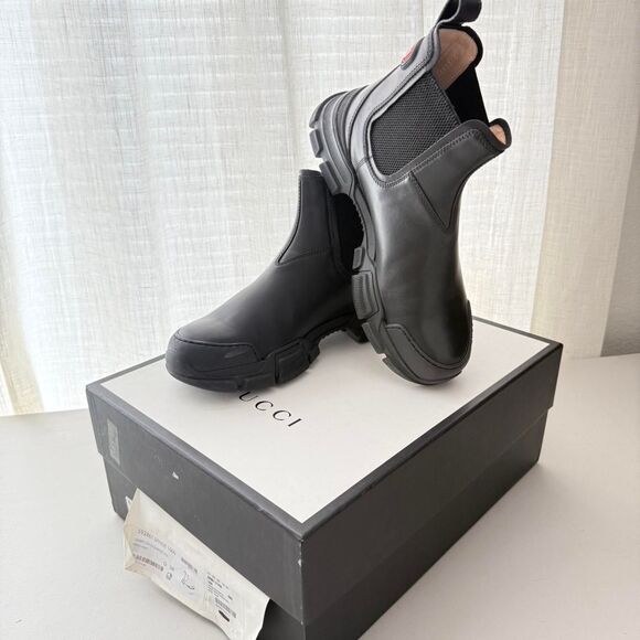 Gucci Men\'s Black Boots main image 4